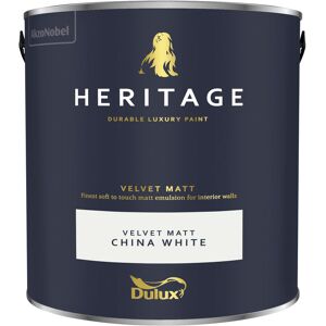 Dulux Heritage - Velvet Matt - 2.5L - China White - China White