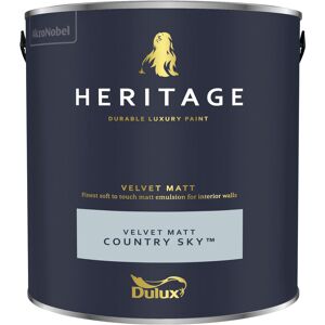 Dulux Heritage - Velvet Matt - 2.5L - Country Sky - Country Sky
