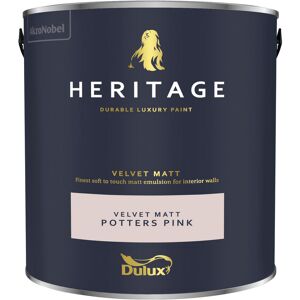 Dulux Heritage - Velvet Matt - 2.5L - Potters Pink - Potters Pink