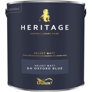 Dulux Heritage - Velvet Matt - 2.5L - dh Oxford Blue - dh Oxford Blue