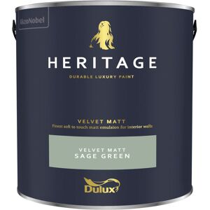 Dulux Heritage - Velvet Matt - 2.5L - Sage Green - Sage Green