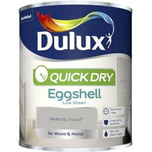 Dulux Retail - Dulux Quick Dry Eggshell - Perfectly Taupe - 750ml - Perfectly Taupe