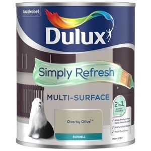 Dulux Retail - Dulux Simply Refresh Multi-Surface Eggshell Paint - Overtly Olive - 750ml - Overtly Olive