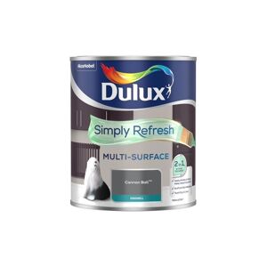 Dulux Retail - Dulux Simply Refresh Multi-Surface Eggshell Paint - Cannon Ball - 750ml - Cannon Ball