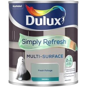 DULUX RETAIL Dulux Simply Refresh Multi-Surface Eggshell Paint - Fresh Foliage - 750ml - Fresh Foliage