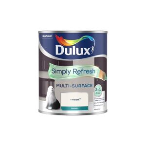 Dulux Retail - Dulux Simply Refresh Multi-Surface Eggshell Paint - Timeless - 750ml - Timeless