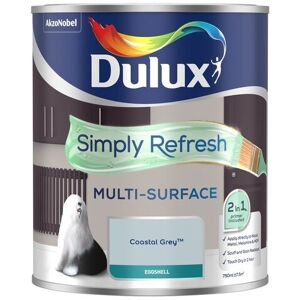 Dulux Retail - Dulux Simply Refresh Multi-Surface Eggshell Paint - Coastal Grey - 750ml - Coastal Grey