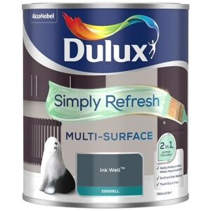 Dulux Retail - Dulux Simply Refresh Multi-Surface Eggshell Paint - Ink Well - 750ml - Ink Well