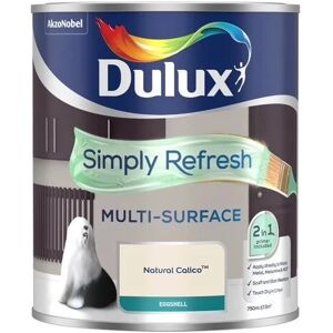 Dulux Retail - Dulux Simply Refresh Multi-Surface Eggshell Paint - Natural Calico - 750ml - Natural Calico