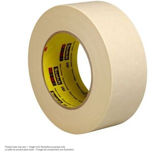 Crepe Masking Tape 202, Beige, 72 mm x 50 m - Cream - 3M