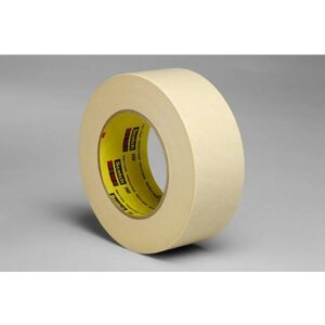 3M - Scotch Crepe Masking Tape 202, Beige, 100 mm x 50 m - Cream