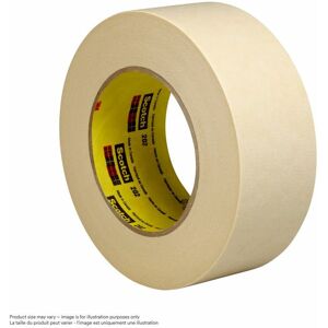 3M - Crepe Masking Tape 202, Beige, 36 mm x 50 m - Cream