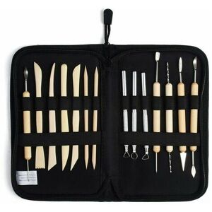 Neige - Sculpture Set clay pottery sculpting ceramic tools kit 14pcs