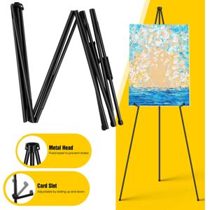 DAYPLUS Studio Foldine Steel Easel Display Art Craft Artist Cafe Wedding Painting Stand