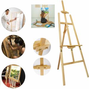 DAYPLUS Studio Wooden Easel Display Art Craft Artist 175cm Wedding Painting Stand Tripod