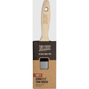 Two Fussy Blokes - Glider Aqua Pro Soft Trim Paint Brush - 2.5 (63mm)