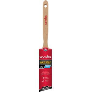 Wooster - Gold Edge - Semi-Oval Angle Sash Paint Brush - 1.5 Inch