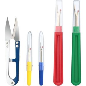 TEHTUY 4-Piece Seam Unpicker Set, Large and Small Thread Remover, Thread Cutter Remover, Quick Seam Unpicker for Sewing, Stitch Unpicker, Storage Bag, for TEHTUY 4-Piece Seam Unpicker Set, Large and Small Thread Remover, Thread Cutter Remover, Quick Seam Unpicker for Sewing, Stitch Unpicker, Storage Bag, for