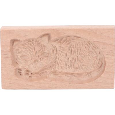 STUNACY Animal Cookie Mold Lovely Vivid Wooden Biscuit Press Stamp Easy Demoulding Smoothly Cookie Mold Cat STUNACY Animal Cookie Mold Lovely Vivid Wooden Biscuit Press Stamp Easy Demoulding Smoothly Cookie Mold Cat