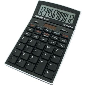 Aurora - DT920P Executive Desk Calculator - Black