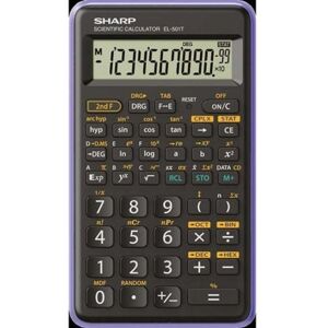 EL501 Scientific Calculator Black/Purple - Black/Purple - Sharp