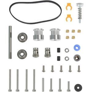 TLILY 37Pcs 3D Printer M4 Extruder Kit Synchronized Wheel Bearing Printing Accessory Set