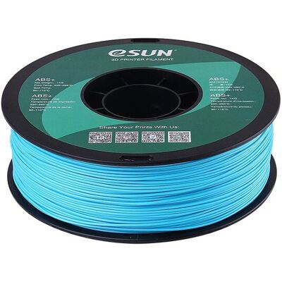 eSUN - ABS+ 1.75mm Light Blue - Light Blue - 1.75mm - 3D Filament eSUN - ABS+ 1.75mm Light Blue - Light Blue - 1.75mm - 3D Filament
