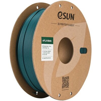 eSun ePLA-Matte Morandi Green Filament 1.75mm 1Kg - 3D Filament eSun ePLA-Matte Morandi Green Filament 1.75mm 1Kg - 3D Filament