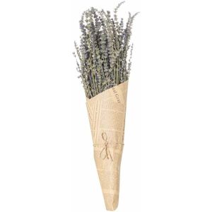 HILL INTERIORS Dried lavender Bunch Artificial Plant - H60 cm