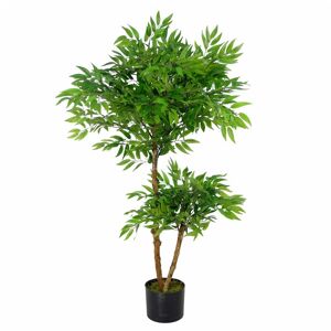 Leaf - 100cm Luxury Artificial Mini Ruscus Tree - Premium Range