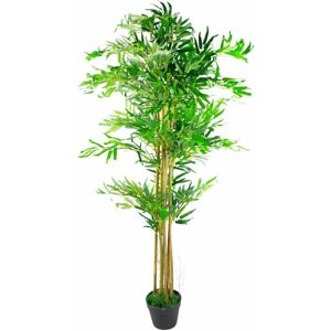 150cm Leaf Design uk Realistic Artificial Bamboo Plants / Trees