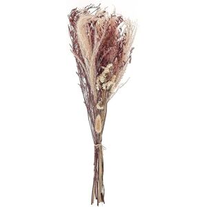 Beliani - Dried Flower Bouquet Preserved Flowers Bunch 50 cm Pink Zamora - Natural