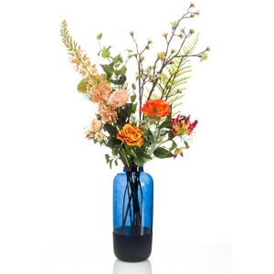 BERKFIELD HOME Emerald Artificial Bouquet Happy Orange xl