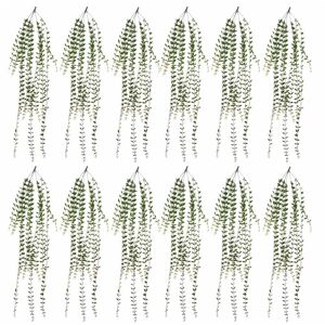 Leaf - Pack of 12 x 120cm Artificial Hanging String of Pearls