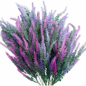 Hoopzi - 6pcs Artificial Lavender Flowers, Artificial Purple Lavender Flowers, Fake Lavender Flowers Artificial Lavender Plant, Artificial Flower Hoopzi - 6pcs Artificial Lavender Flowers, Artificial Purple Lavender Flowers, Fake Lavender Flowers Artificial Lavender Plant, Artificial Flower