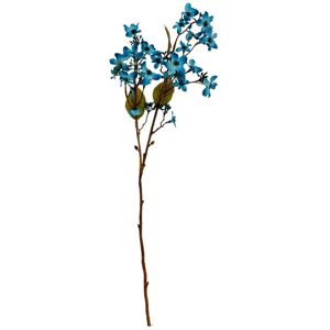 Blue Vernicia Fordii Spray Artificial Flower - Plastic - L22 x W10 x H63 cm - Blue Blue Vernicia Fordii Spray Artificial Flower - Plastic - L22 x W10 x H63 cm - Blue