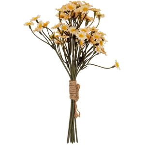Cream Daisy Bunch Artificial Flower - Plastic - L16 x W16 x H27 cm - Cream Cream Daisy Bunch Artificial Flower - Plastic - L16 x W16 x H27 cm - Cream
