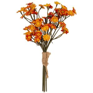 Orange Daisy Bunch Artificial Flower - Plastic - L16 x W16 x H27 cm - Orange Orange Daisy Bunch Artificial Flower - Plastic - L16 x W16 x H27 cm - Orange