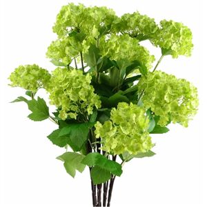 Viburnum Artificial Stem - Green - Pack of 6 - 70cm Viburnum Artificial Stem - Green - Pack of 6 - 70cm