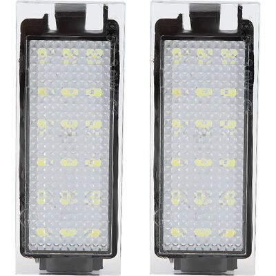 OEM Zoternen – Éclairage De Plaque D'Immatriculation Led 18 Perles – Étanche Et Résistant Aux Chocs – 2 Pièces Pour Twingo/clio/mégane OEM Zoternen – Éclairage De Plaque D'Immatriculation Led 18 Perles – Étanche Et Résistant Aux Chocs – 2 Pièces Pour Twingo/clio/mégane