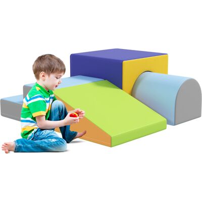 OEM 4-piece Soft Play Set Toddlers, Multicoloured OEM 4-piece Soft Play Set Toddlers, Multicoloured