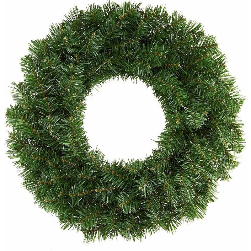 Premier - Christmas Decoration 50cm Artificial Green Wreath