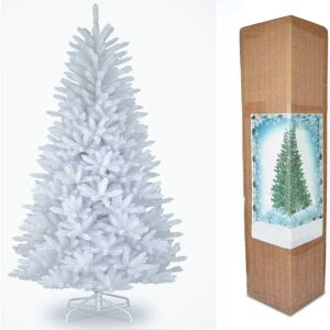 SHATCHI 110FT White Alaskan Pine Christmas Tree - White