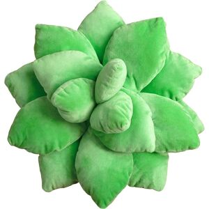 Xuigort - 3D Succulents Cactus Pillow, Cute Succulents, for Garden or Green Lovers Baby Green Plant Throw Pillows for Bedroom Room Home Decoration