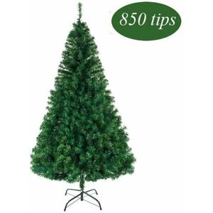 FAMIHOLLD 5.5ft Artificial Xmas Trees Christmas Tree 850 Branches with Stand