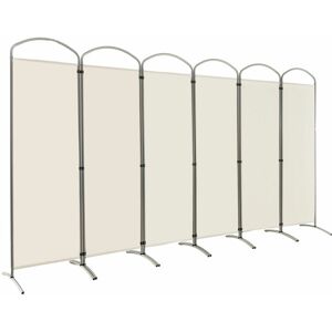 COSTWAY 6 Panel Room Divider 188cm Folding Privacy Screen Portable Freestanding Divider