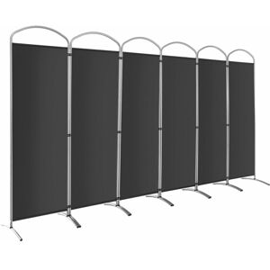 COSTWAY 6 Panel Room Divider 188cm Folding Privacy Screen Portable Freestanding Divider