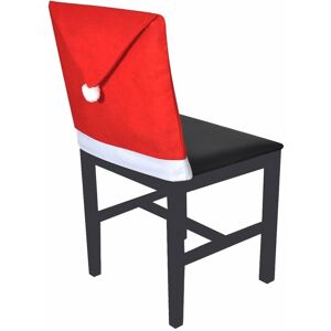 Berkfield Home - 6 Santa Claus Hat Chair Back Covers