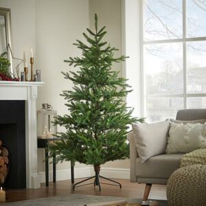 NOMA 7ft Artificial Realistic pe Nordman Fir Christmas Tree Indoor Home Decoration - Green