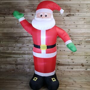 Snow White - 8ft (250cm) Giant led Inflatable Santa Claus Christmas Outdoor Decoration